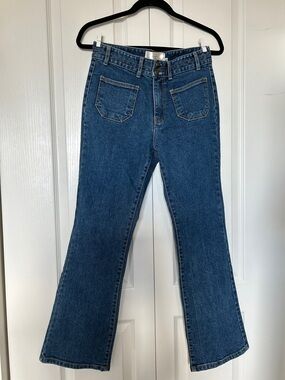 Bestie Market (Korean) Classic High-Rise Blue Women's Jeans